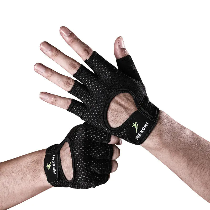 Fitness Half-Finger Gloves for Weightlifting and Dumbbells