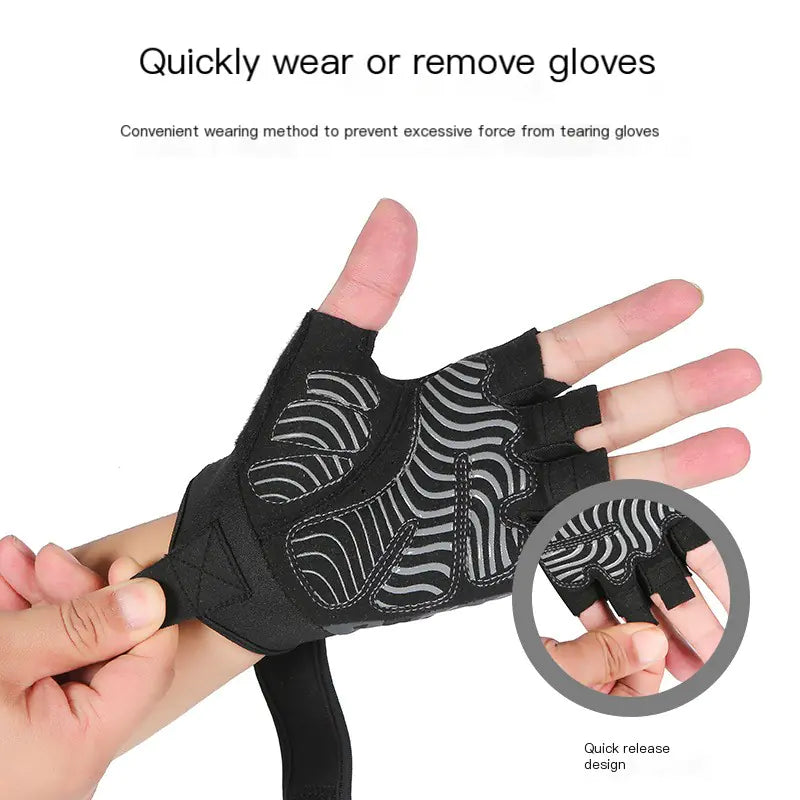 Summer Half-Finger Sports Gloves for Men and Women