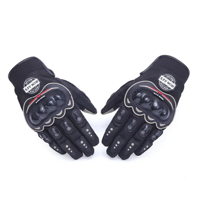 IRON JIA Full Finger Motorcycle Gloves - Touch Screen Gear