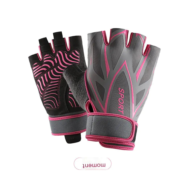 Summer Half-Finger Sports Gloves for Men and Women