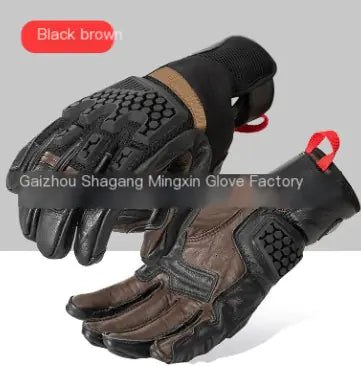 Summer Breathable Motorcycle Rider Gloves for Protection