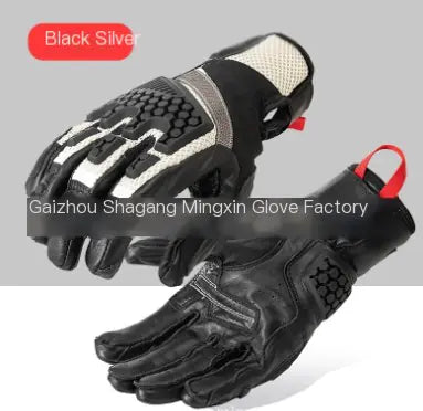 Summer Breathable Motorcycle Rider Gloves for Protection