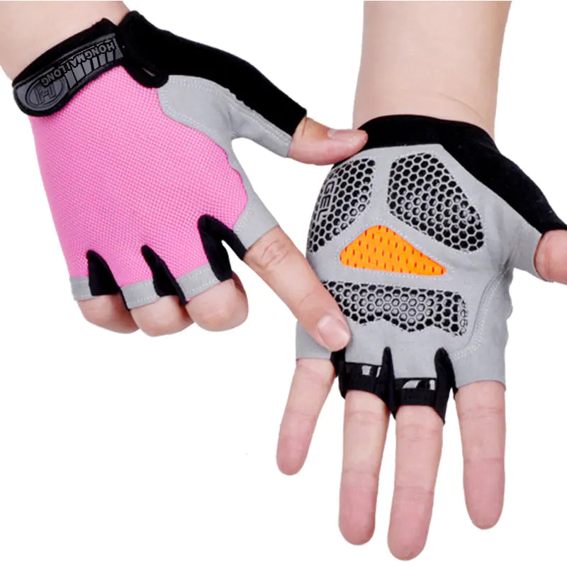 Men's and Women's Half-Finger Cycling Gloves