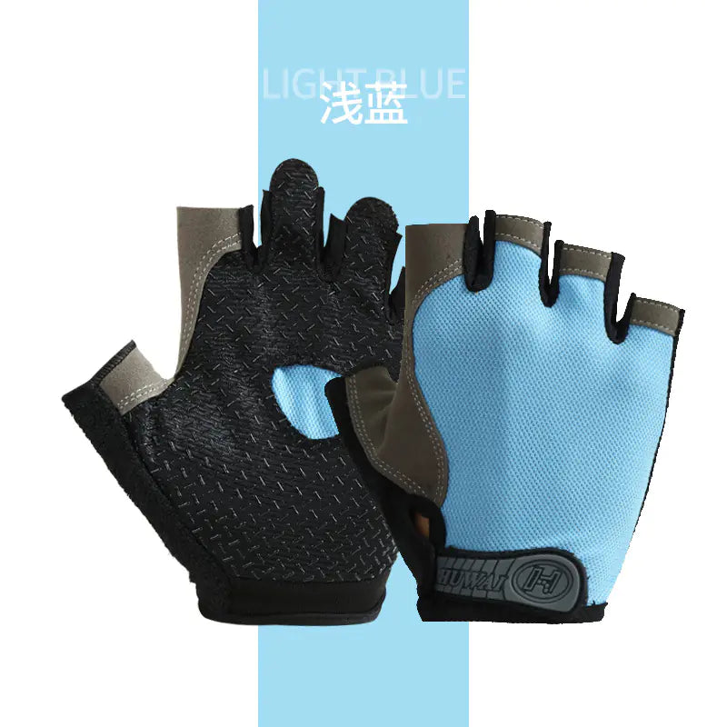 A1Q006 Half Finger Fitness Gloves for Outdoor Cycling