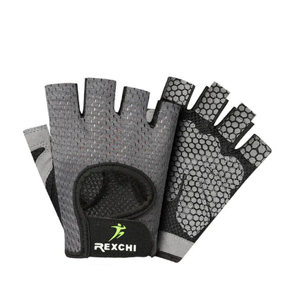 Fitness Half-Finger Gloves for Weightlifting and Dumbbells