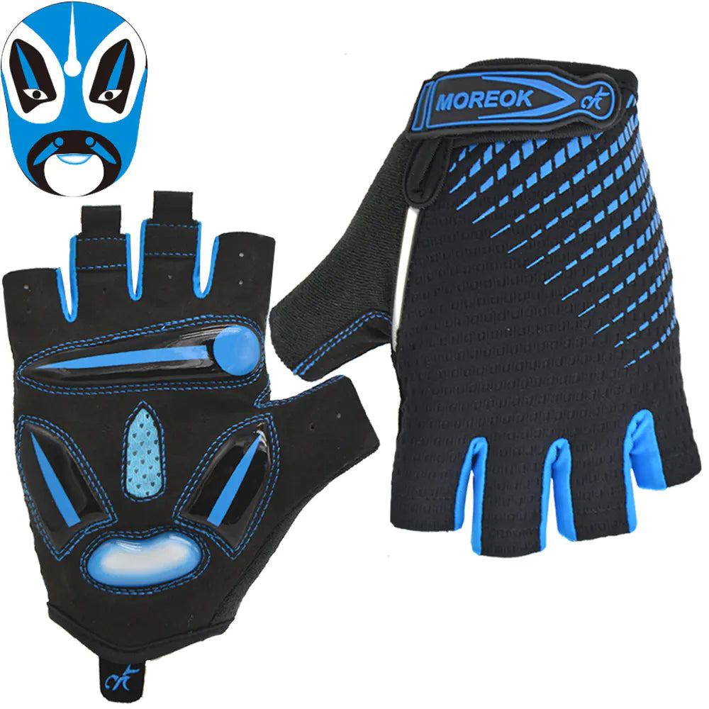 Liquid Silicone Half-Finger Gloves for Outdoor Sports