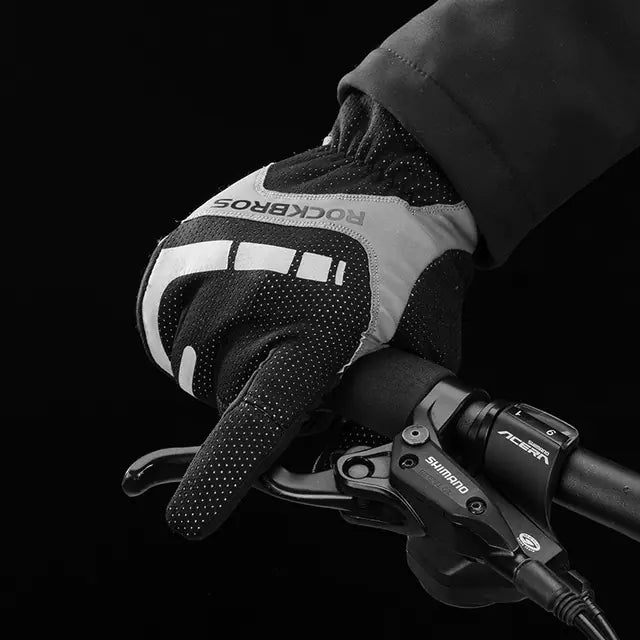 Rock Brothers Winter Cycling Gloves - Waterproof & Warm