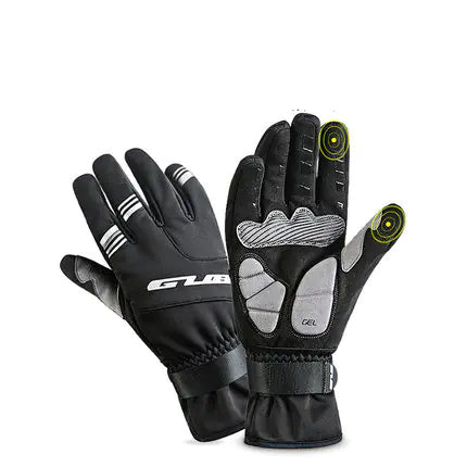 Winter Windproof Warm Full-Finger Cycling Gloves