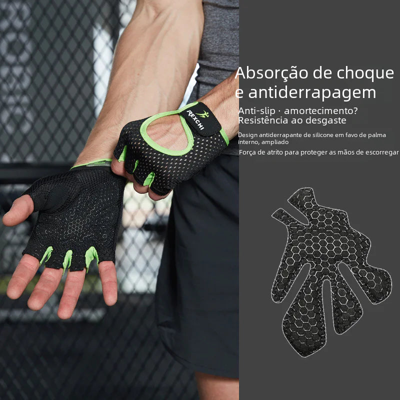 Lightweight Outdoor Half-Finger Gloves for Sports