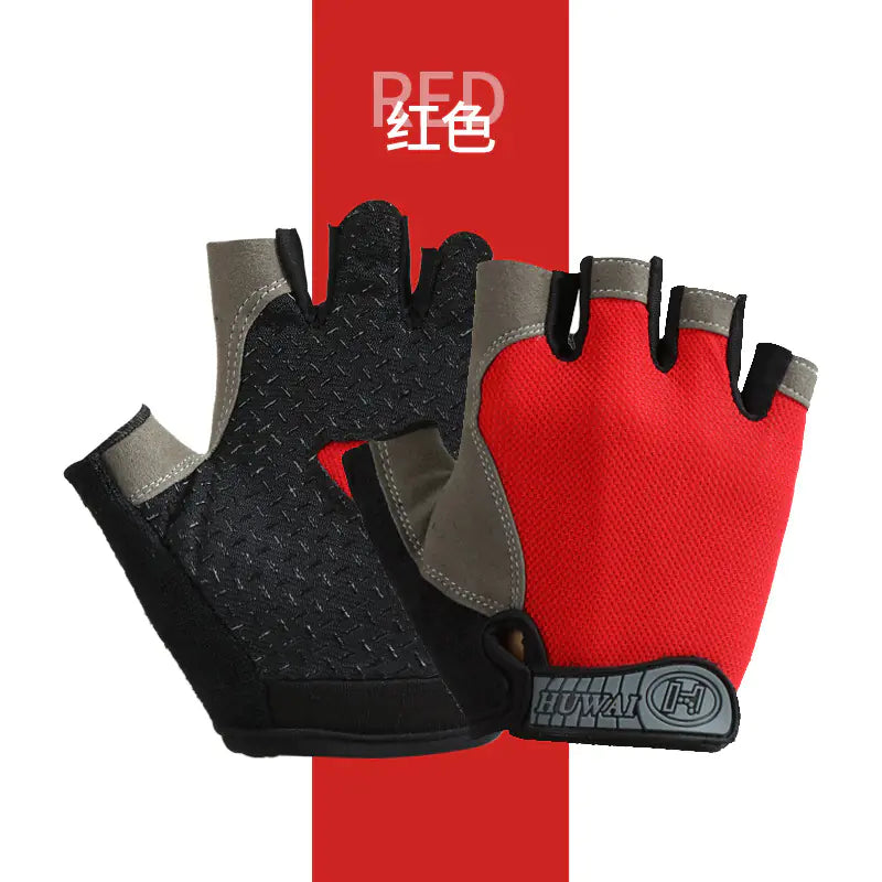 A1Q006 Half Finger Fitness Gloves for Outdoor Cycling