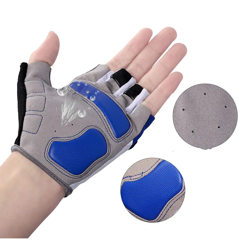 Outdoor Mountain Biking Breathable Half-Finger Gloves