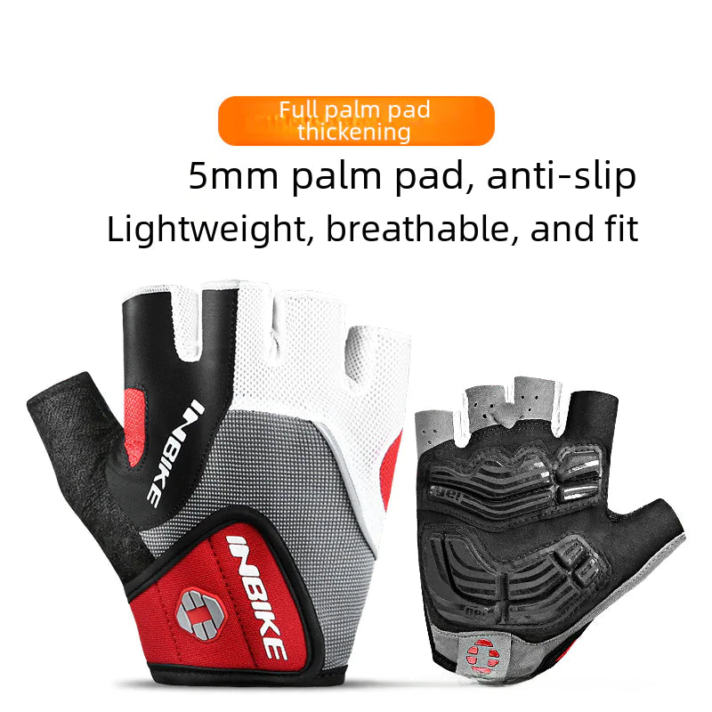 INBIKE Summer Half-Finger Cycling Gloves for Outdoor Use