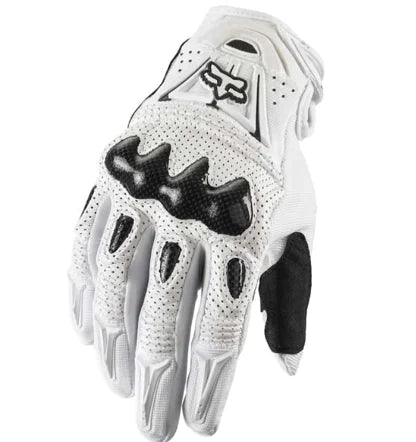 Fox Head Carbon Fiber Leather Motorcycle Riding Gloves