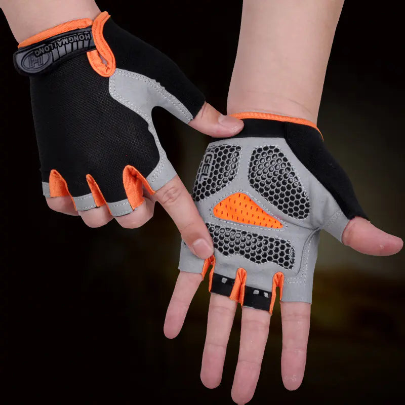 Men's and Women's Half-Finger Cycling Gloves