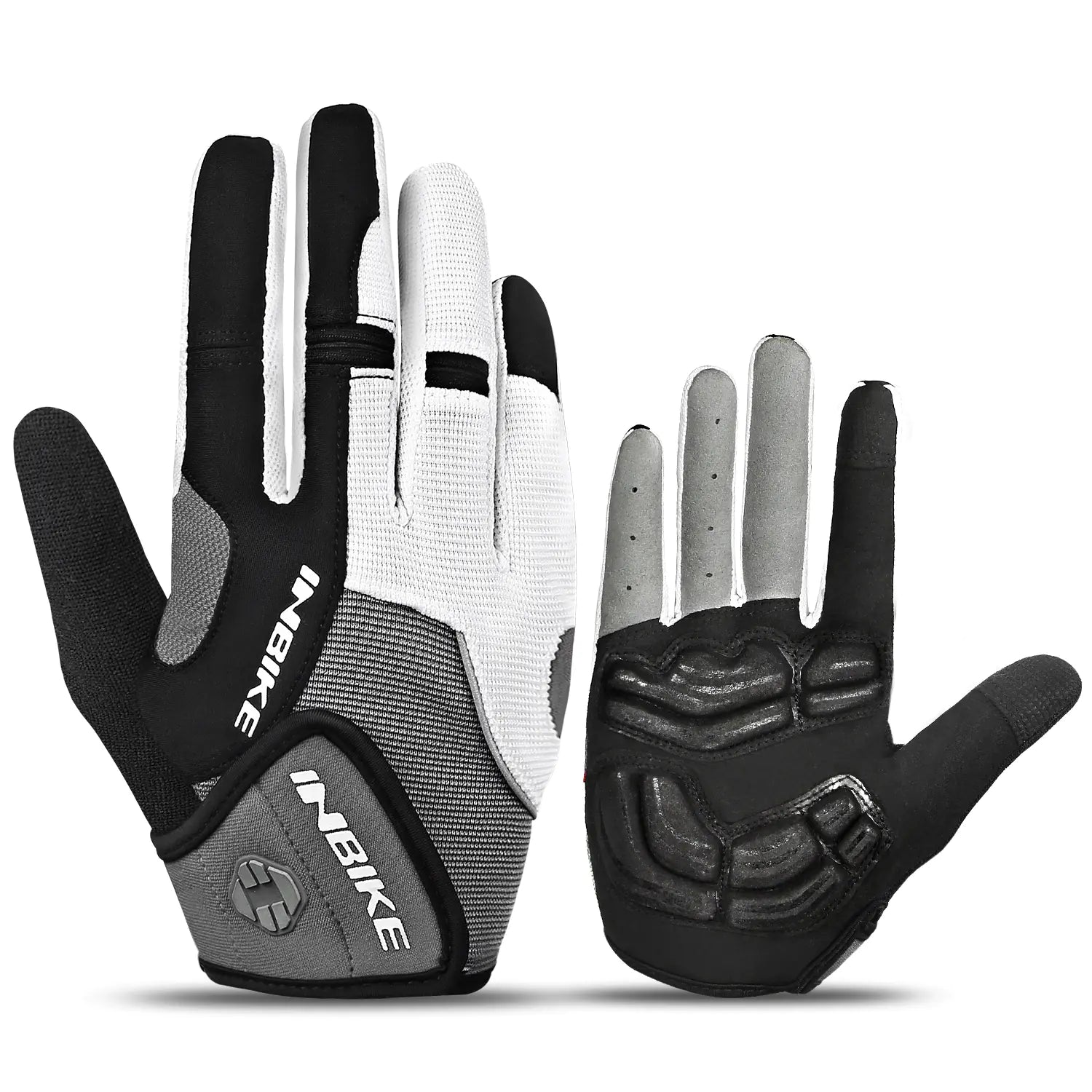 INBIKE Full Finger Cycling Gloves with Touchscreen Grip