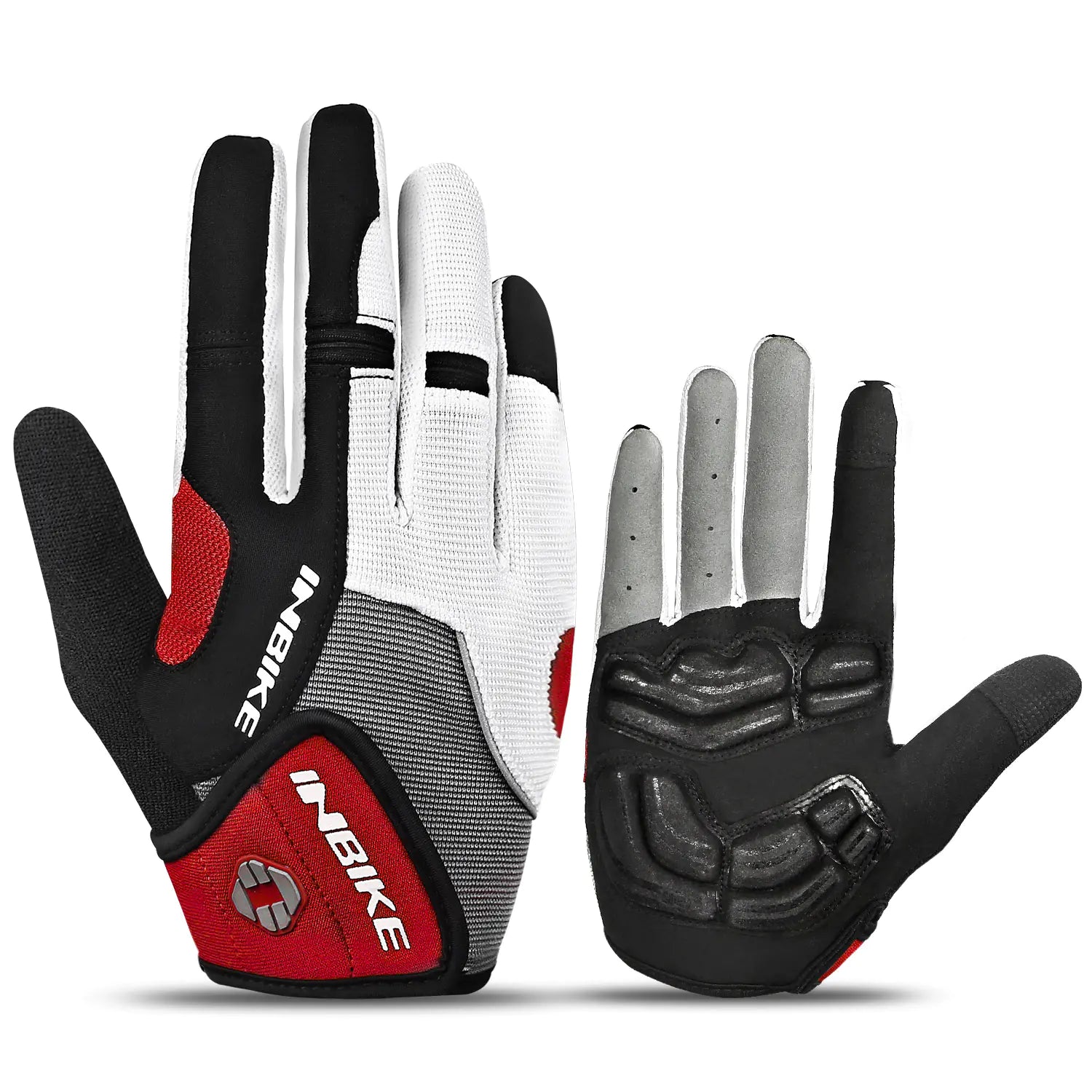 INBIKE Full Finger Cycling Gloves with Touchscreen Grip