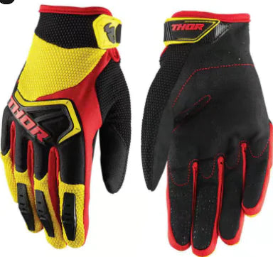 Rainbow Outdoor Motorcycle Riding Gloves for Off-Roading