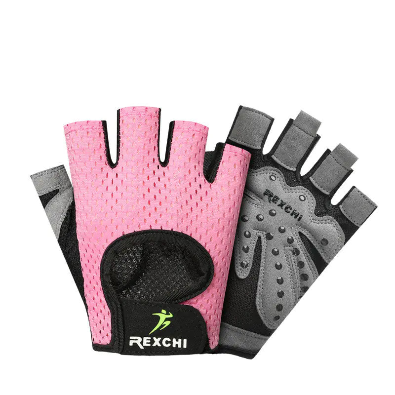 Fitness Half-Finger Gloves for Weightlifting and Dumbbells