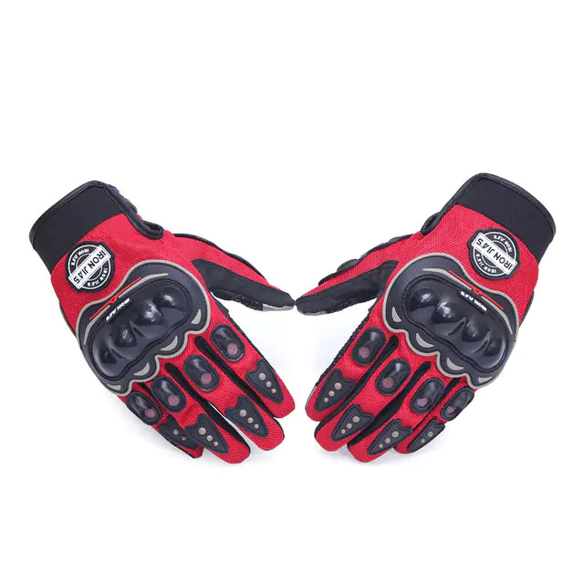 IRON JIA Full Finger Motorcycle Gloves - Touch Screen Gear